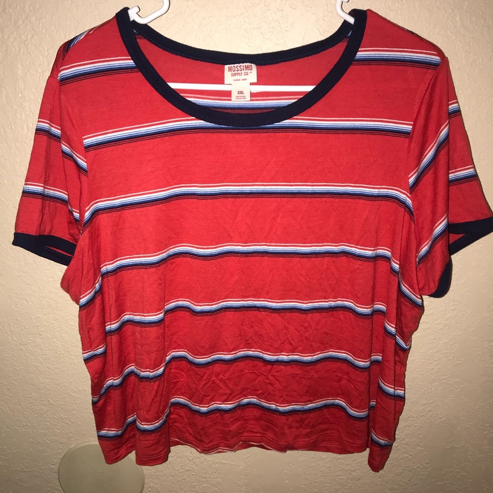 Stripped crop top